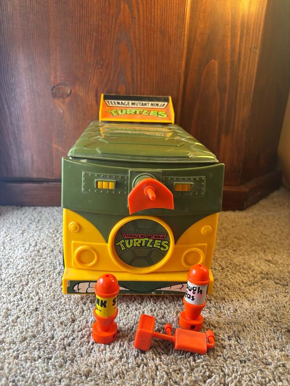 Vintage 1989 Teenage Mutant Ninja Turtles TMNT Party Wagon Van Bus